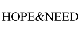 HOPE&NEED trademark
