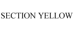 SECTION YELLOW trademark