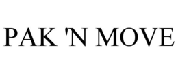 PAK 'N MOVE trademark