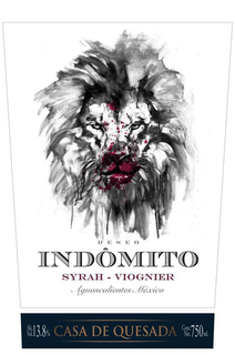 DESEO INDÓMITO SYRAH - VIOGNIER AGUAS CALIENTES MÉXICO ALC. VOL. 13.8% CASA DE QUESADA CONT. NET. 750 ML. trademark