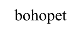 BOHOPET trademark