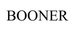 BOONER trademark