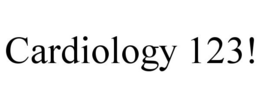 CARDIOLOGY 123! trademark
