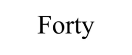 FORTY trademark