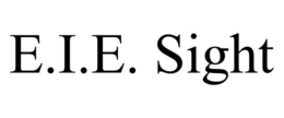 E.I.E. SIGHT trademark