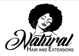 NATURAL HAIR AND EXTENSIONS trademark