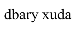 DBARY XUDA trademark