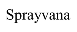 SPRAYVANA trademark