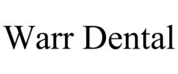 WARR DENTAL trademark
