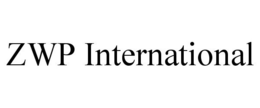 ZWP INTERNATIONAL trademark