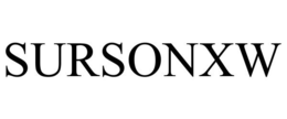 SURSONXW trademark