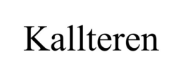 KALLTEREN trademark
