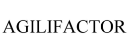 AGILIFACTOR trademark
