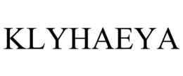 KLYHAEYA trademark