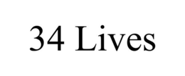 34 LIVES trademark