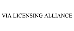 VIA LICENSING ALLIANCE trademark