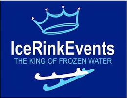 ICERINKEVENTS THE KING OF FROZEN WATER trademark