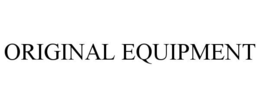 ORIGINAL EQUIPMENT trademark