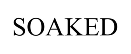 SOAKED trademark