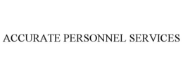 ACCURATE PERSONNEL SERVICES trademark