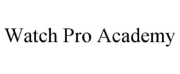 WATCH PRO ACADEMY trademark