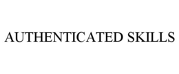 AUTHENTICATED SKILLS trademark