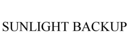 SUNLIGHT BACKUP trademark