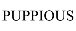 PUPPIOUS trademark