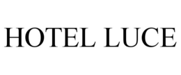 HOTEL LUCE trademark
