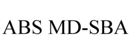 ABS MD-SBA trademark