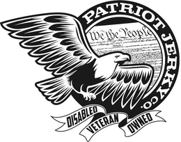 PATRIOT JERKY CO. WE THE PEOPLE DISABLED VETERAN OWNED trademark