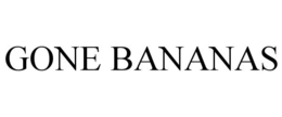 GONE BANANAS trademark