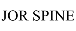 JOR SPINE trademark