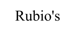 RUBIO'S trademark