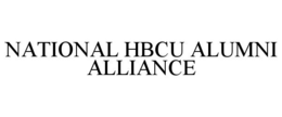 NATIONAL HBCU ALUMNI ALLIANCE trademark