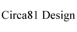 CIRCA81 DESIGN trademark