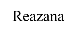REAZANA trademark