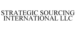 STRATEGIC SOURCING INTERNATIONAL LLC trademark