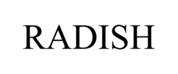 RADISH trademark