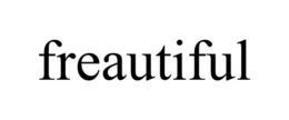 FREAUTIFUL trademark