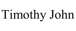TIMOTHY JOHN trademark