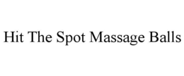 HIT THE SPOT MASSAGE BALLS trademark