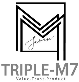 MMM SEVEN TRIPLE-M7 VALUE. TRUST. PRODUCT trademark