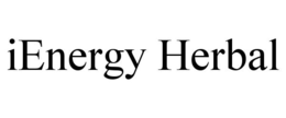 IENERGY HERBAL trademark
