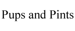 PUPS AND PINTS trademark