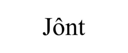JÔNT trademark