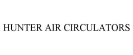 HUNTER AIR CIRCULATORS trademark