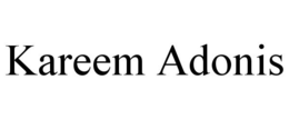 KAREEM ADONIS trademark