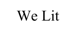 WE LIT trademark