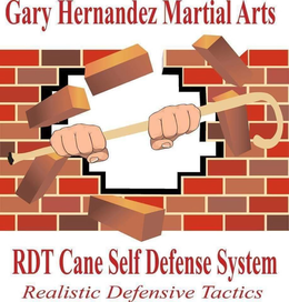 GARY HERNANDEZ MARTIAL ARTS RDT CANE SELF DEFENSE SYSTEM REALISTIC SELF DEFENSE TACTICS trademark